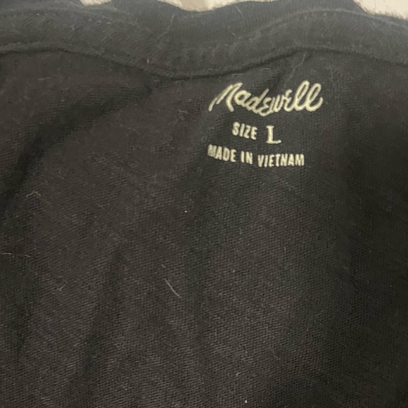 Madewell Black Sleeveless Tank Top - Picture 2 of 3